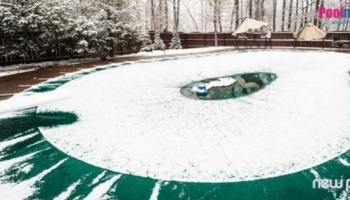 A cosa serve un cuscino ad aria quando si copre la piscina esterna?